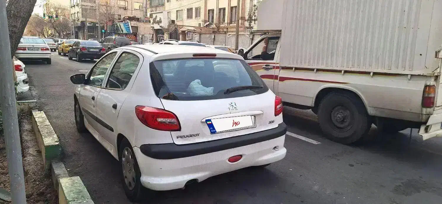 ۲۰۶  تیپ ۵ تولید ۹۴|خودرو سواری و وانت|تهران, سلسبیل شمالی|دیوار