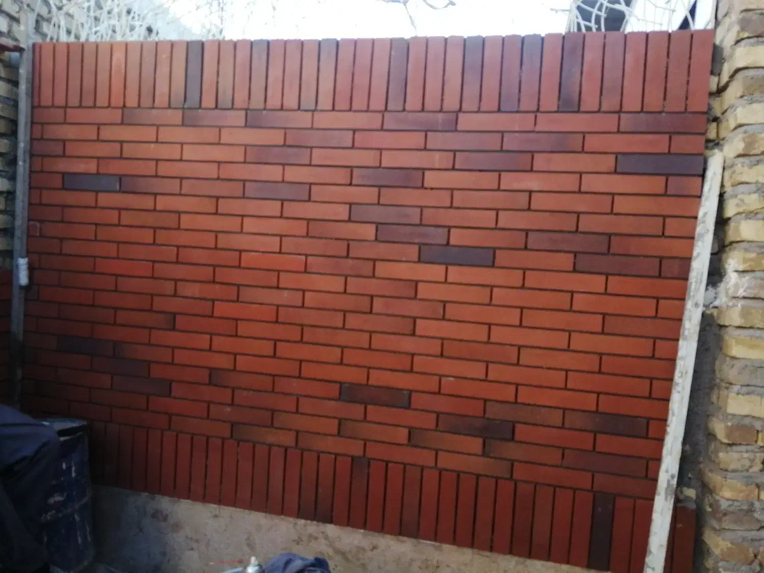 اجرای نمااجرسنگ سفال کاشی سرامیک پله شومینه|خدمات پیشه و مهارت|کرمان, |دیوار