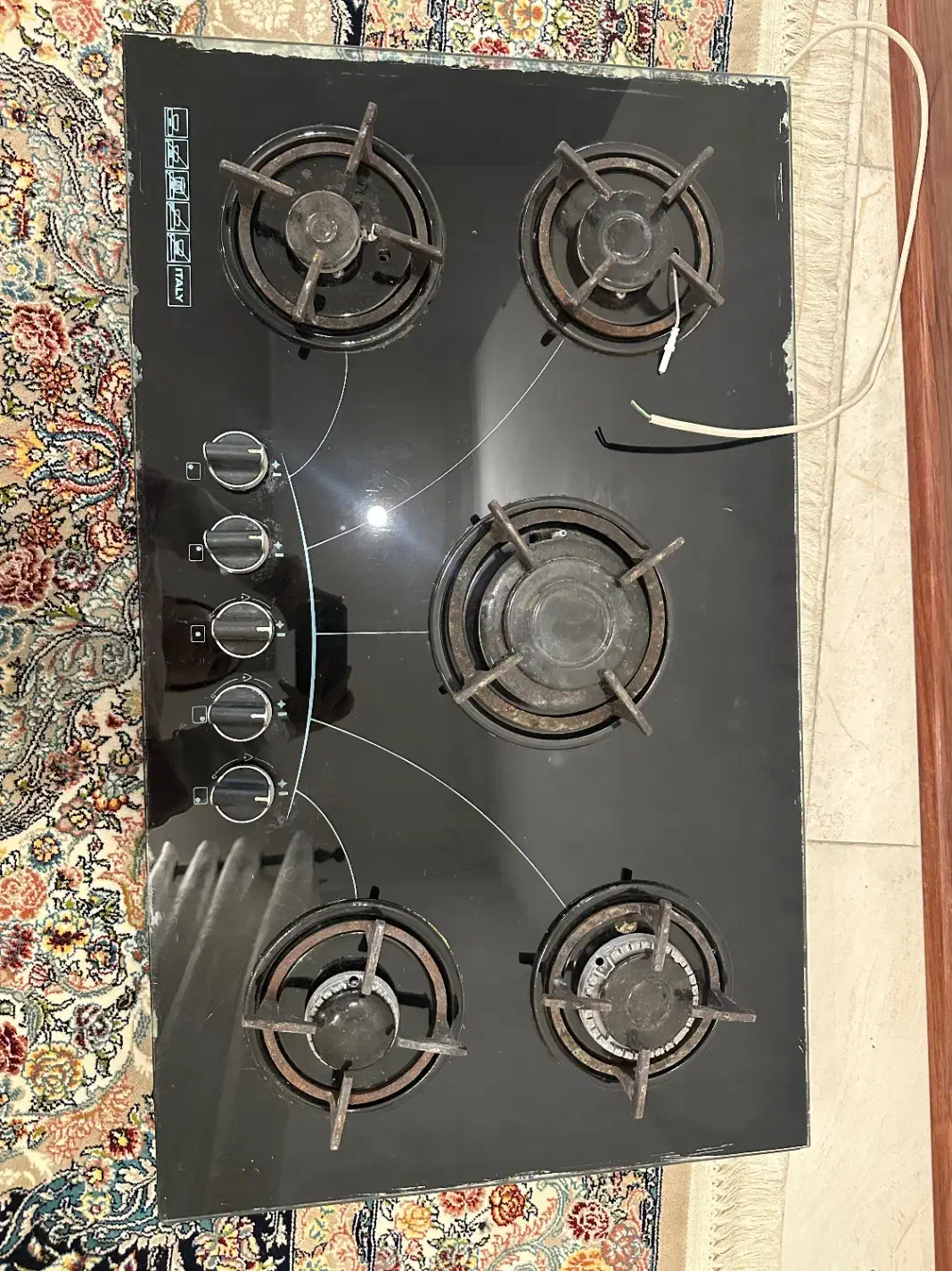 گاز صفحه ای شیشه ای|اجاق گاز و لوازم برقی پخت‌وپز|امیرکلا, |دیوار