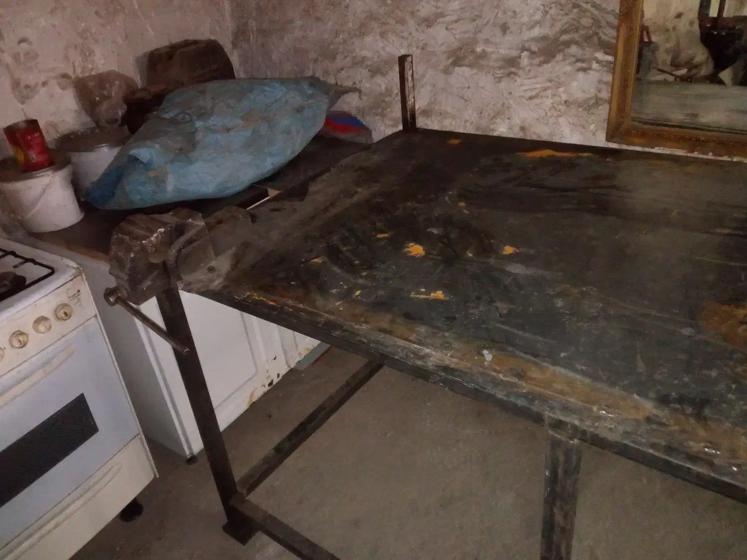 میز کار اهنی باگیره|ابزارآلات|تهران, شهرک رضویه|دیوار