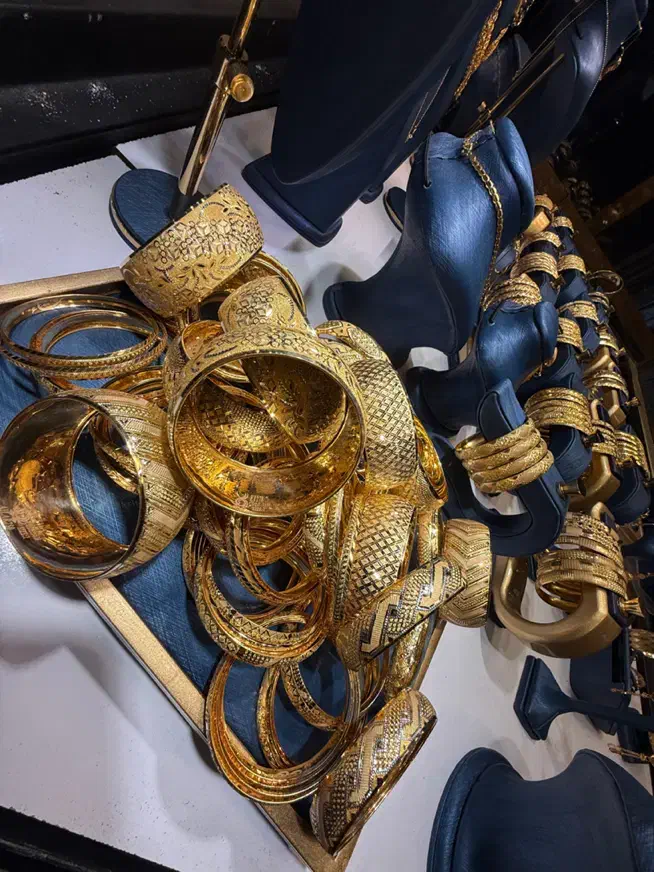 طلا جدید رسید النگو وتکپوش (گالری محمد)|جواهرات|اهواز, نادری|دیوار