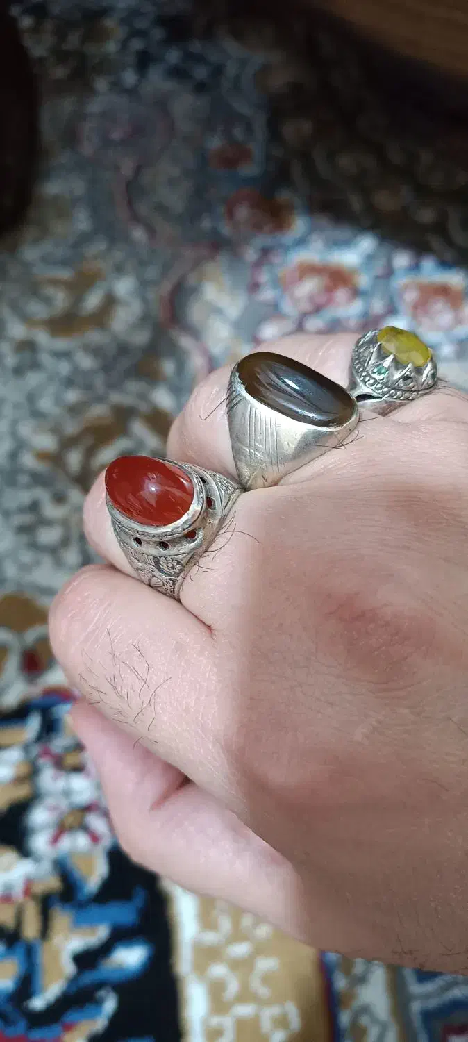 انگشتر عقیق جزع|بدلیجات|اهواز, ۳۰ متری|دیوار