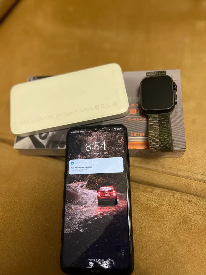 پکیج گوشی در حد +پاور بانک+ساعت هوشمند|موبایل|بابلسر, |دیوار