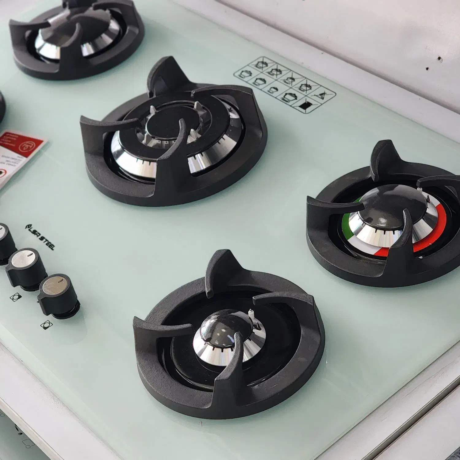 گاز صفحه ای سفید السا استیل 534w|اجاق گاز و لوازم برقی پخت‌وپز|رشت, رودباری|دیوار