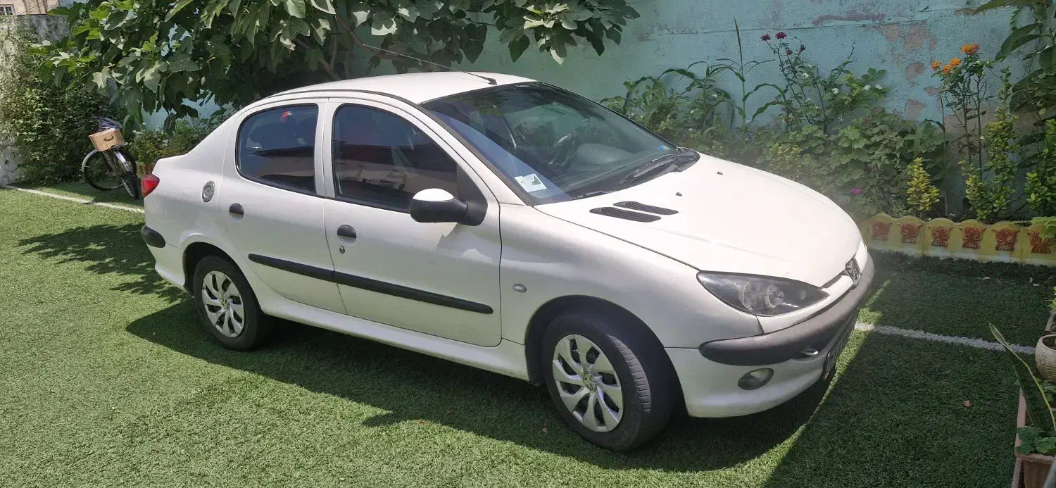 پژو 206 SD V8 TU5 مدل 86 کلاچ اتوماتیک|خودرو سواری و وانت|رشت, دیانتی|دیوار