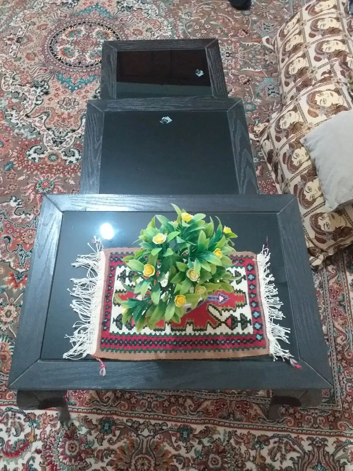 میز عسلی سه عدد وجا کلیدی|مبلمان خانگی و میز عسلی|بیجار, |دیوار