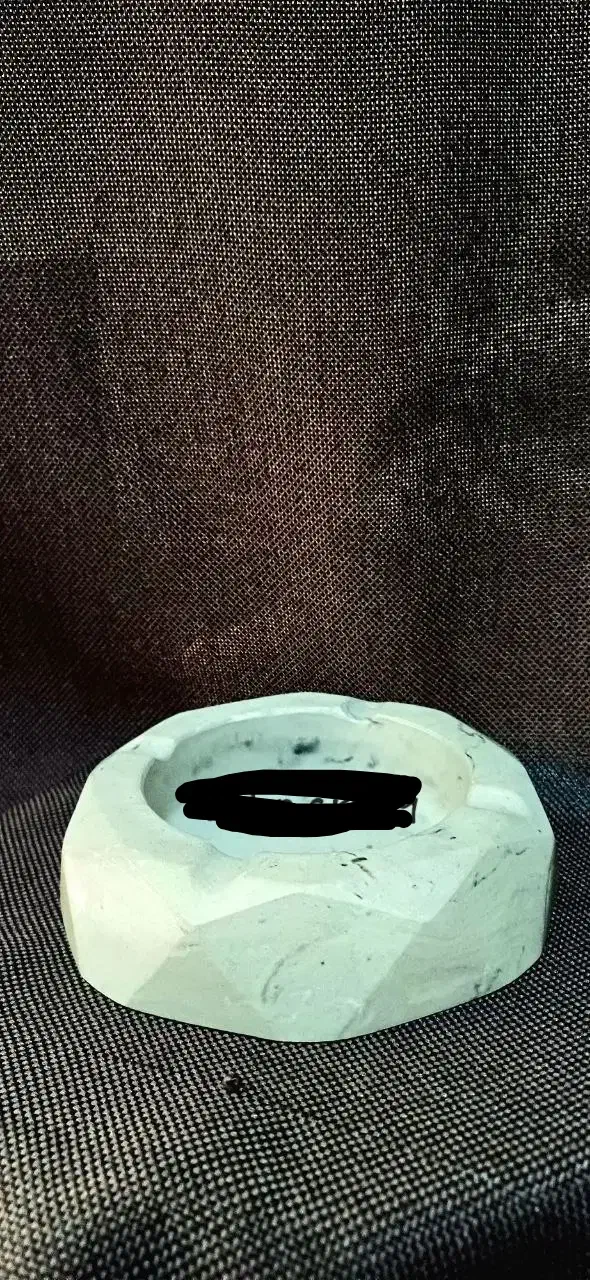 زیر سیگاری سنگ مصنوعی|صنایع دستی و سایر لوازم تزئینی|شیراز, سعدیه جنوبی|دیوار