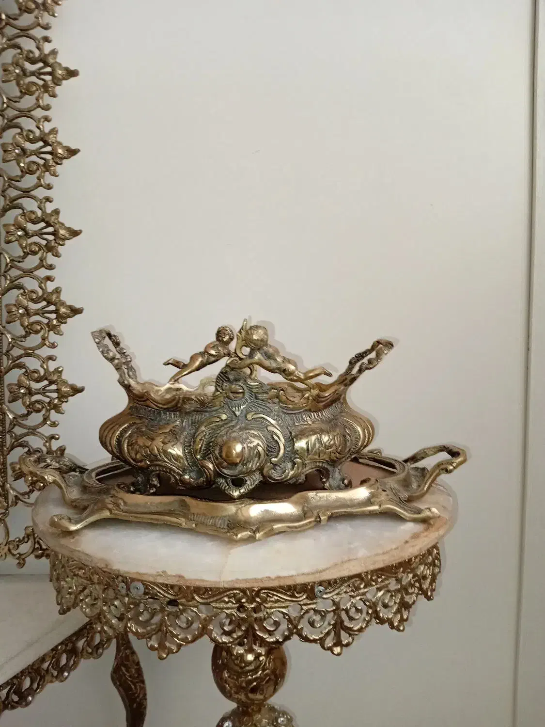 میزتلفن برنزی جاردین برنجی اسب برنز|میز تلفن|تهران, شهرک طالقانی|دیوار