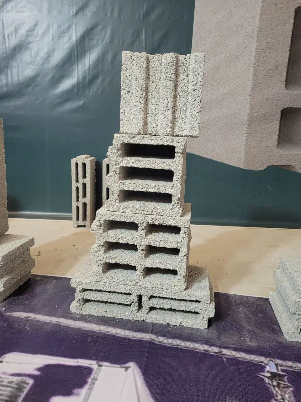 بلو سبک سیمانی لیکا تحویل پای کار|مصالح و تجهیزات ساختمان|رشت, منظریه|دیوار