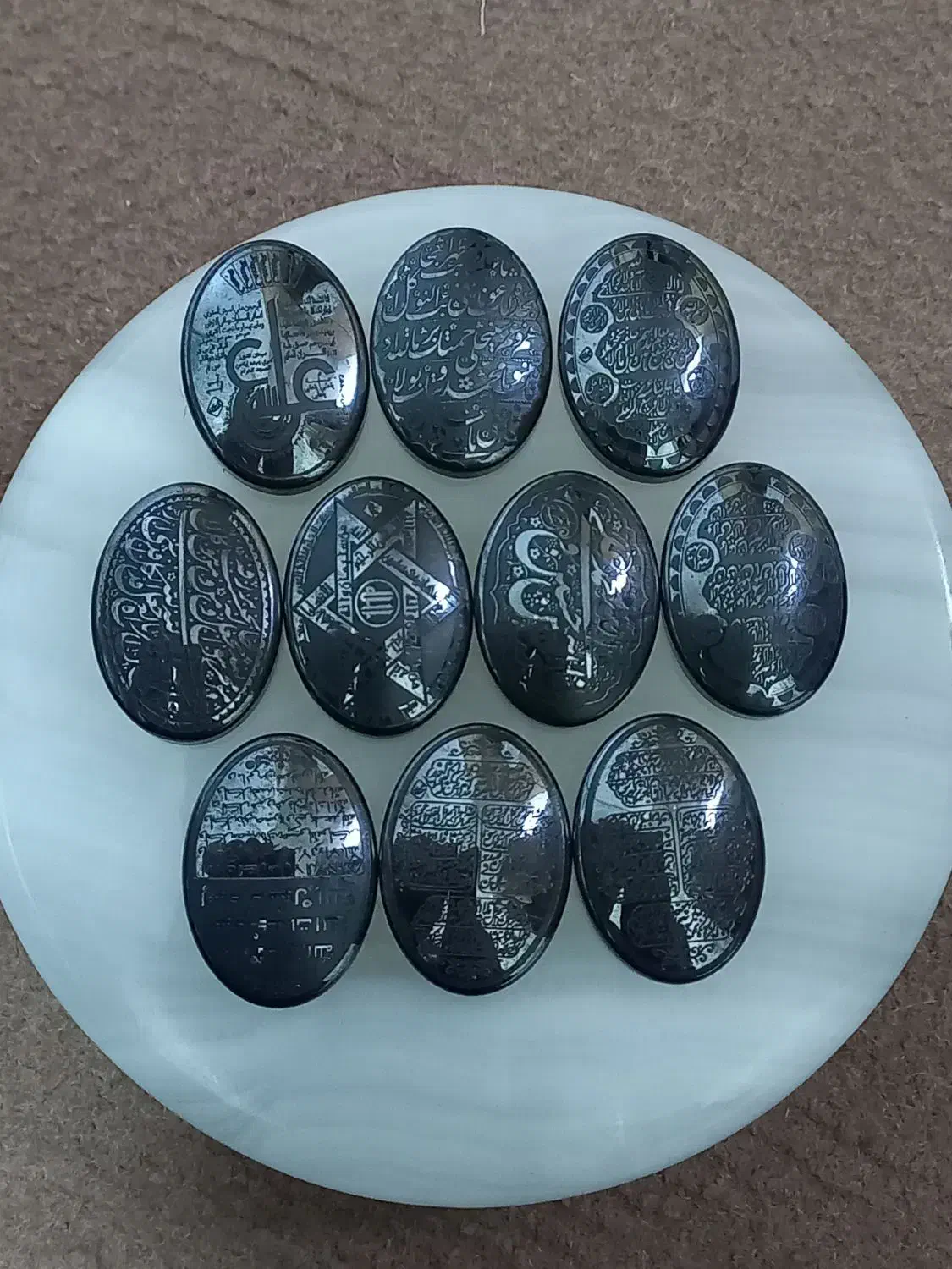 سنگ انگشتری حدید صینی|جواهرات|شاهرود, |دیوار