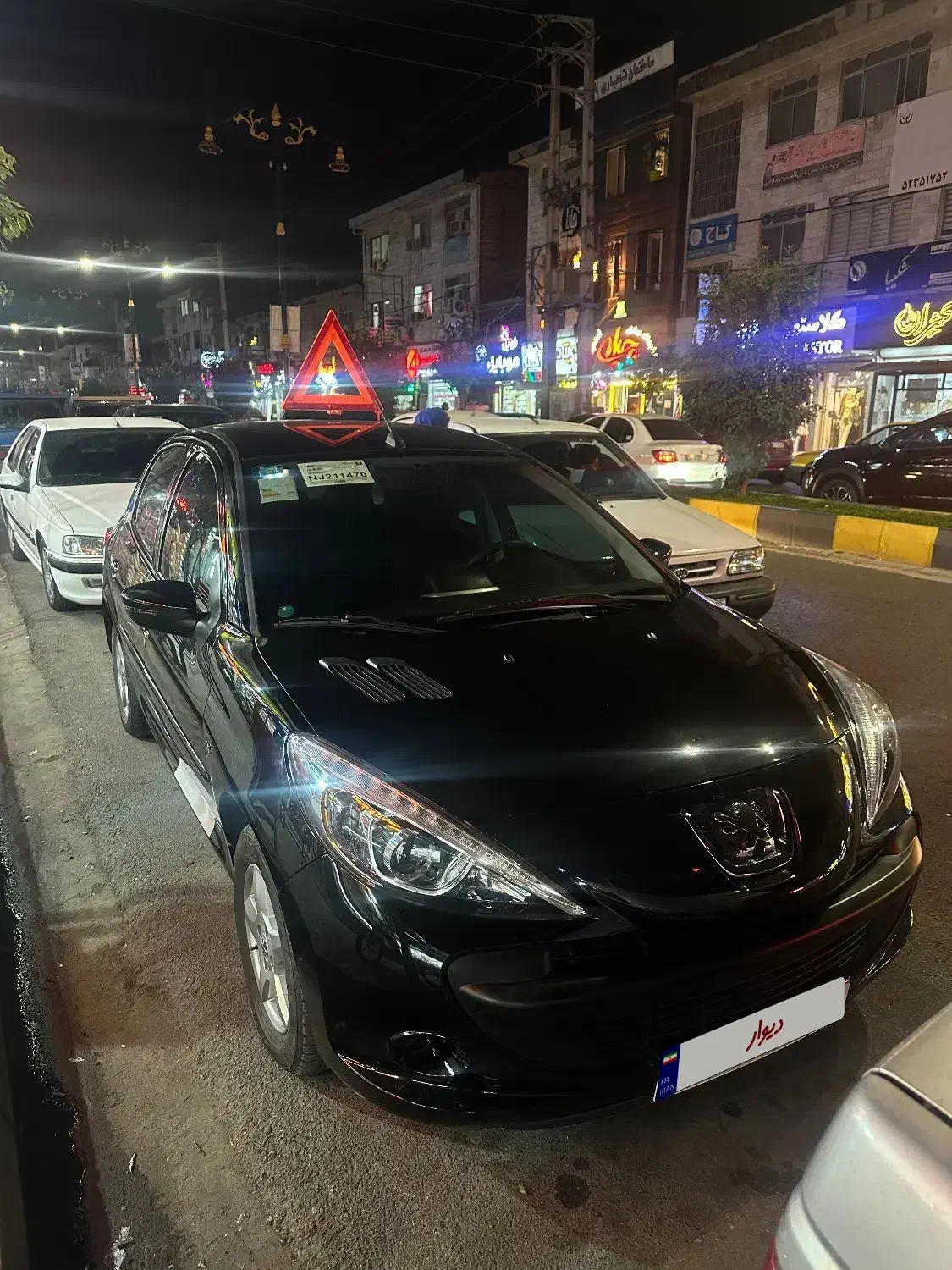 207 مشکی ۱۴۰۱|خودرو سواری و وانت|نوشهر, |دیوار