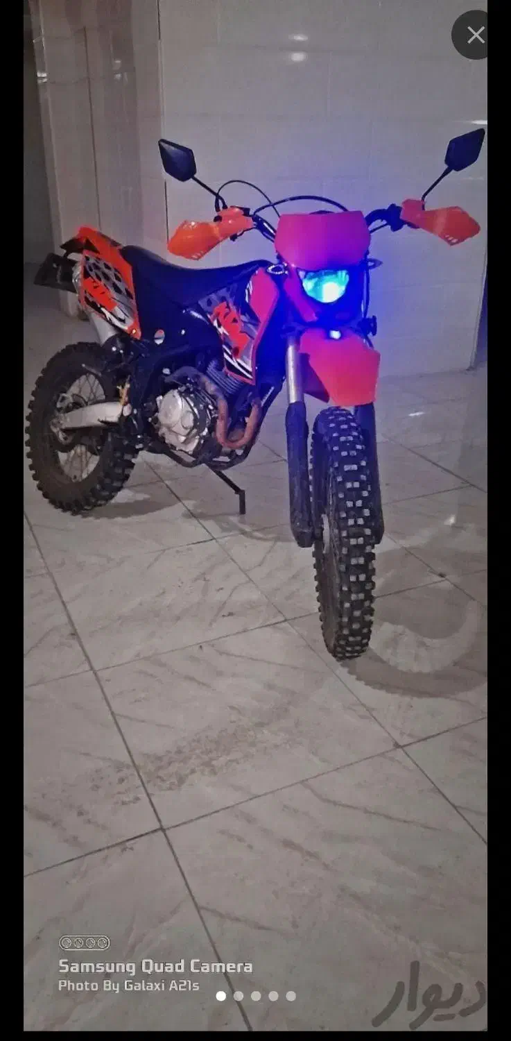 موتور تریل طرح ktm|موتورسیکلت|شهرکرد, |دیوار