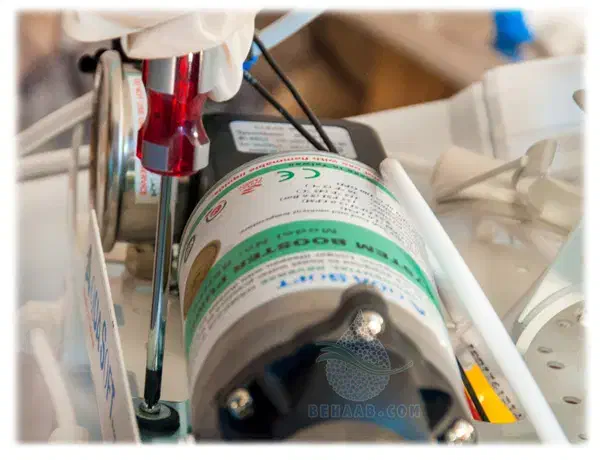 تصفیه آب آبشیرن کن تعمیرات تصفیه آب|آب‌سردکن و تصفیه آب|قم, قلعه کامکار|دیوار