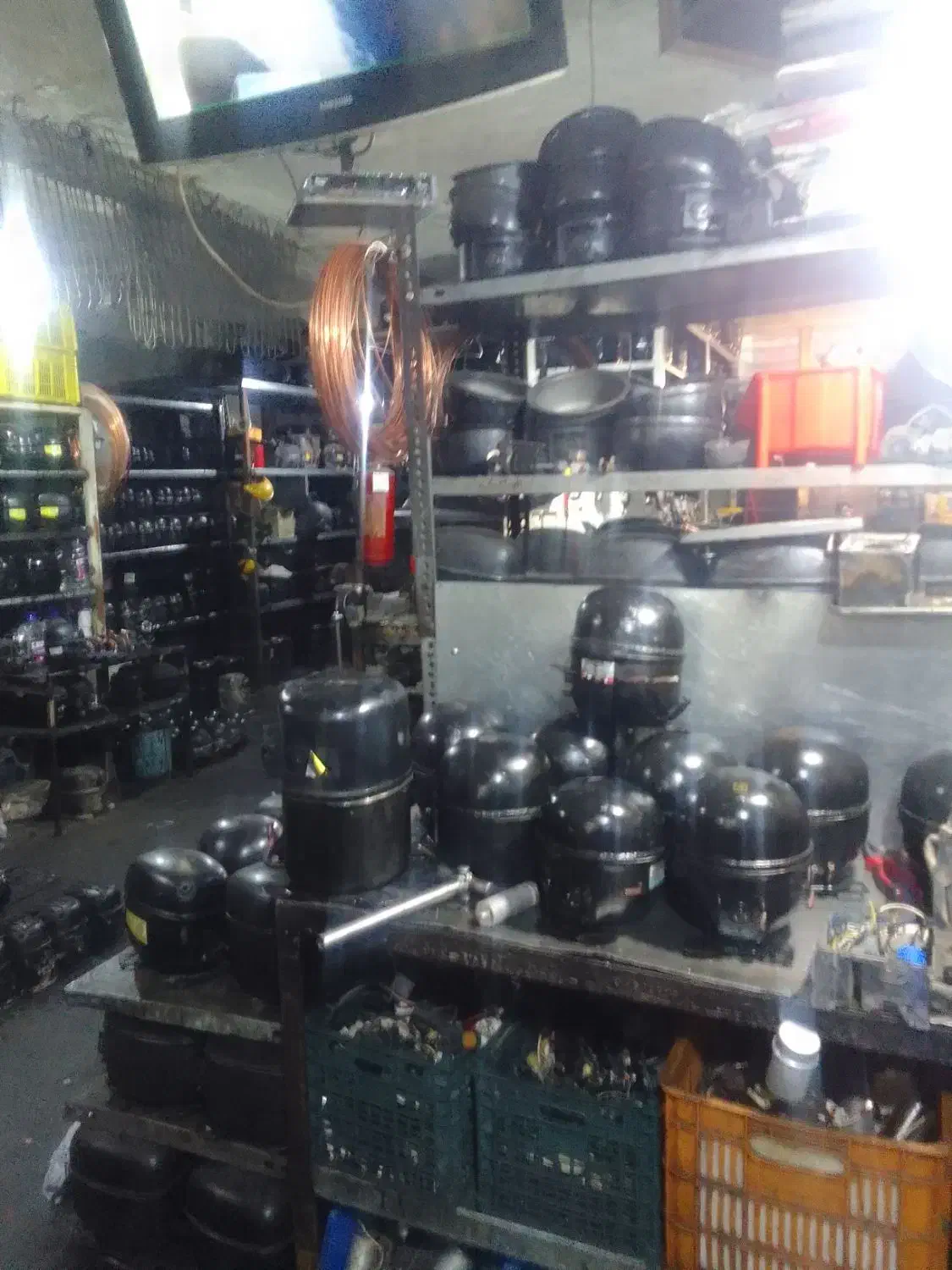 فروش یخچال کمپرسوربازدیددرهشتگردقدیم رایگان|یخچال و فریزر|هشتگرد, هشتگرد قدیم|دیوار