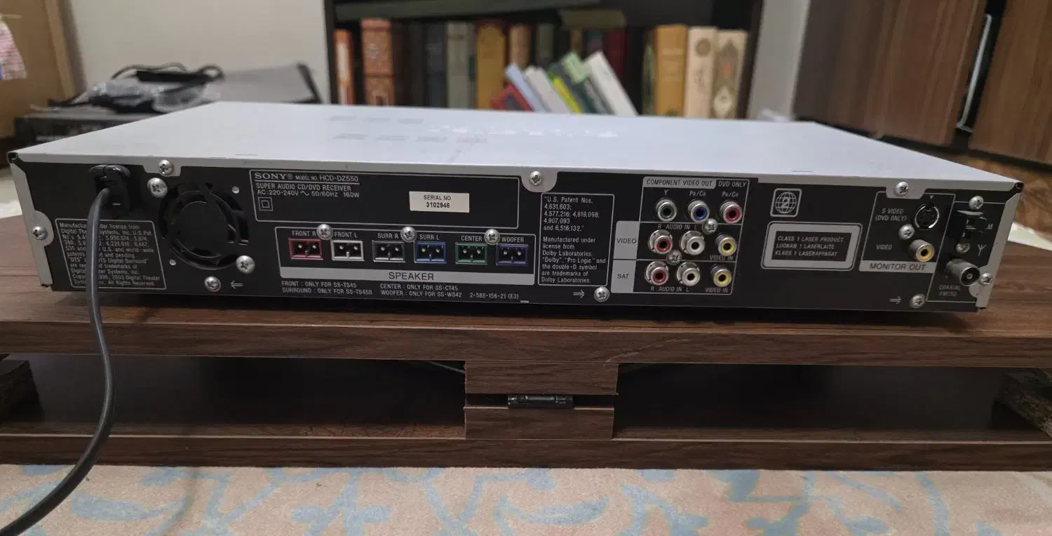 سینمای خانگی Sony DVDZ550  سیستم سینمای خانگی|سیستم صوتی خانگی|شیراز, دینکان|دیوار