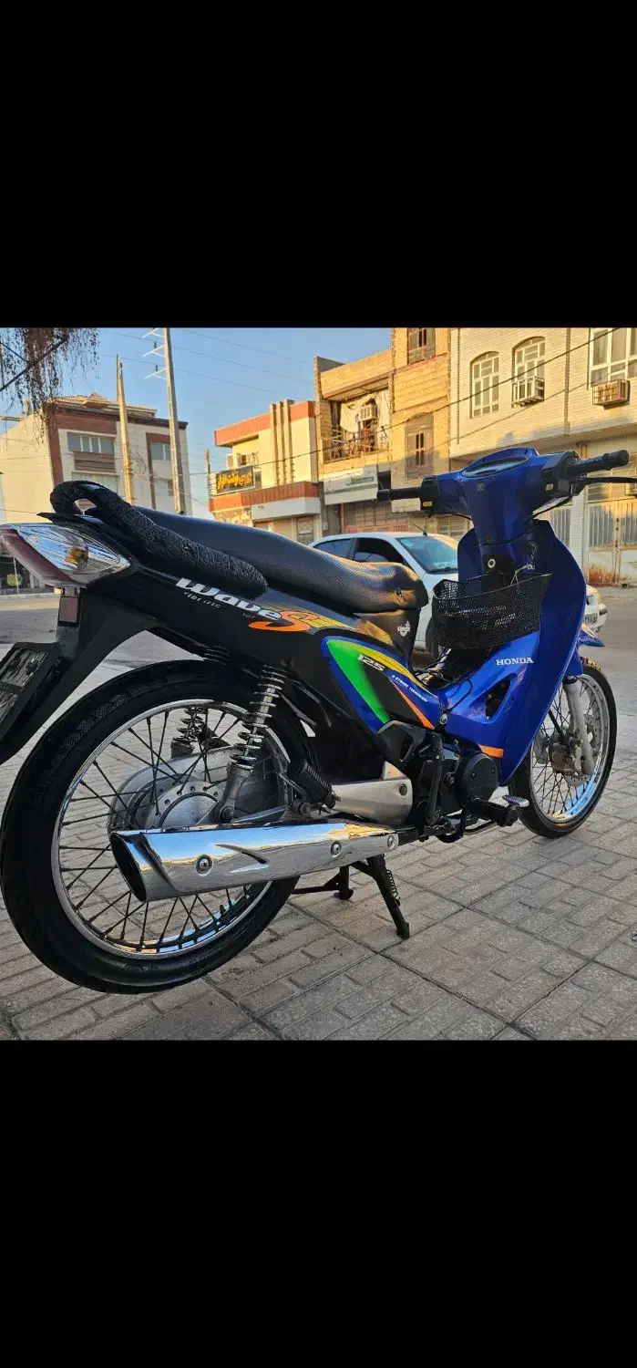 هندا ویو ژاپن مدل ۸۹ تمام فابریک دست اول|موتورسیکلت|دیلم, |دیوار