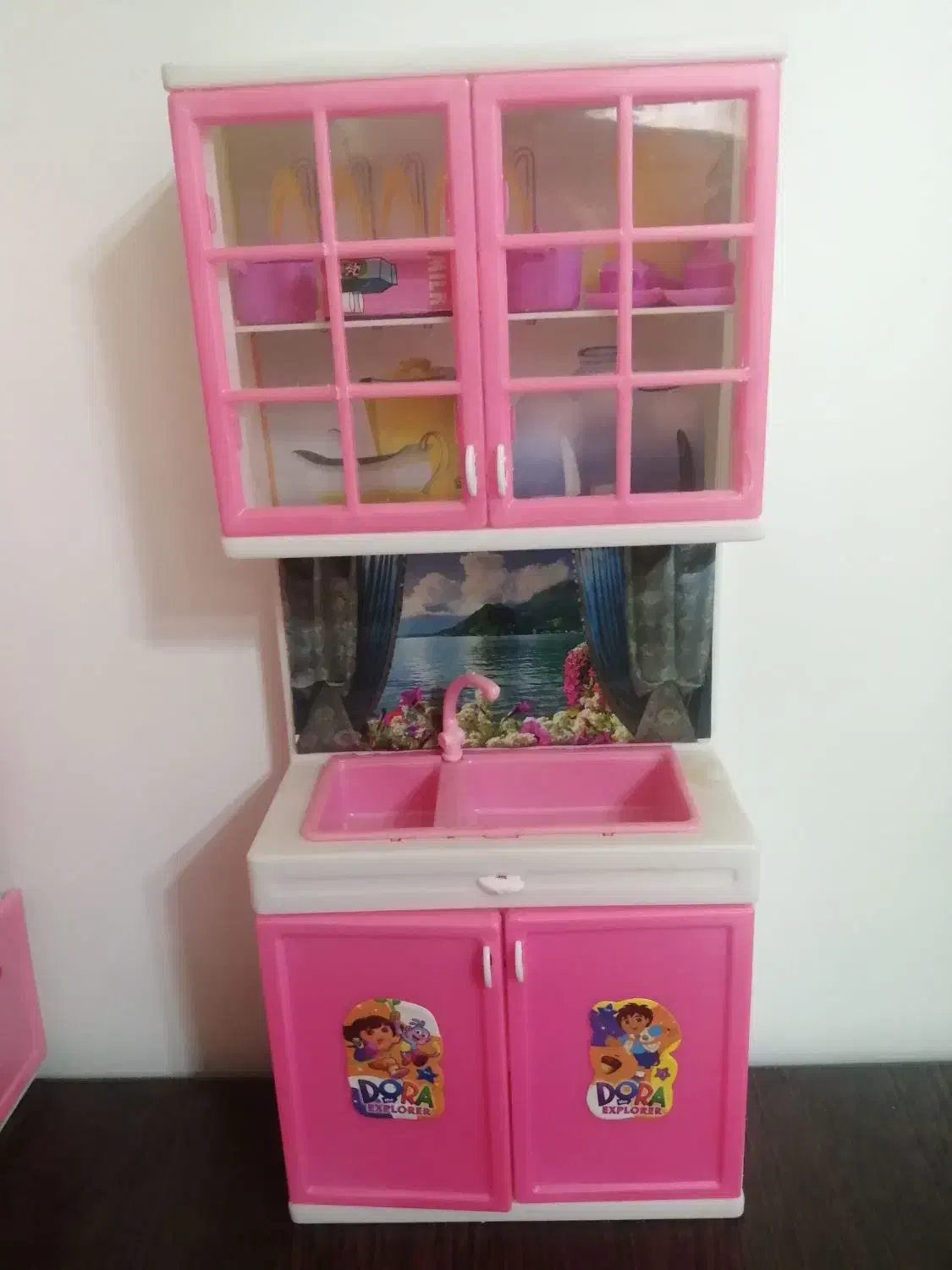 اسباب‌بازی اشپزخانه ی چهار تیکه دورا|اسباب‌بازی بچه|شاهین‌شهر, شهرک ردانی پور|دیوار