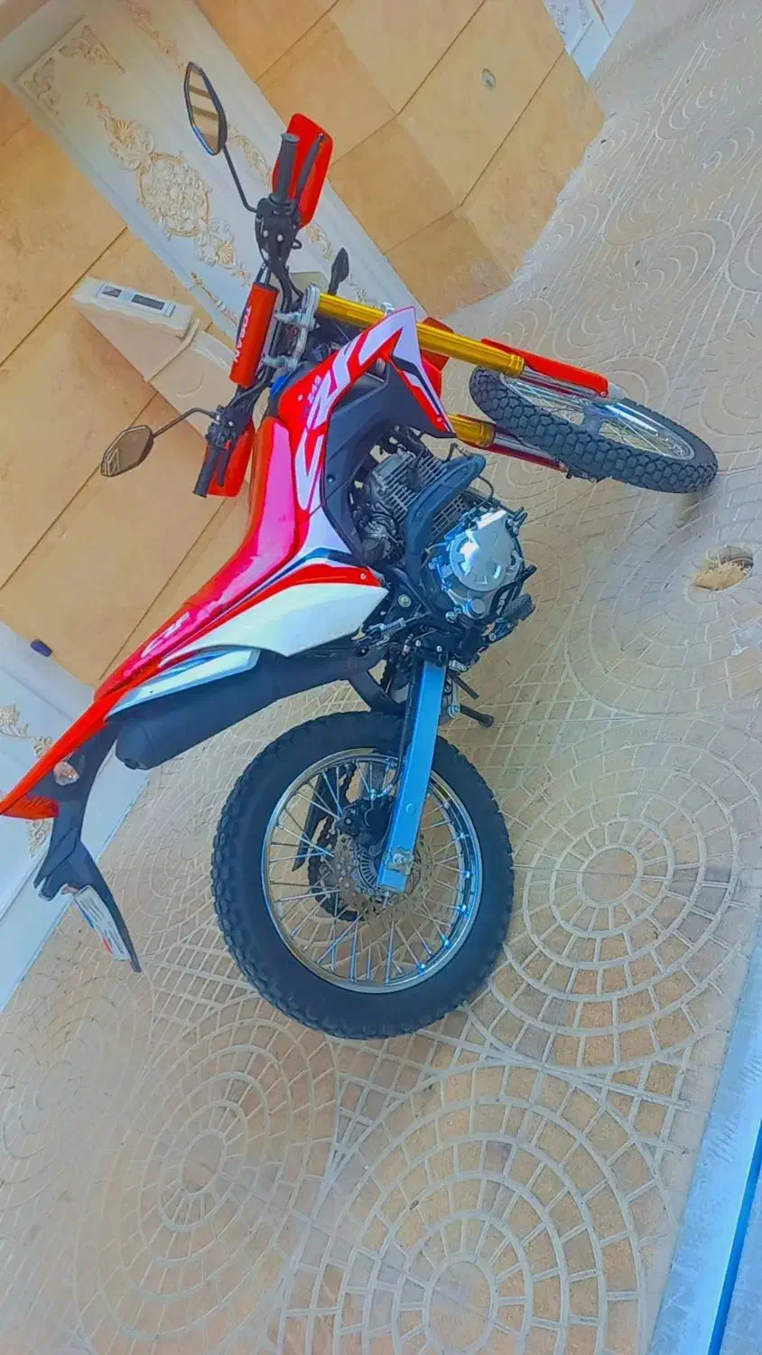 موتور تریل باسل ۲۵۰|موتورسیکلت|مهاباد (آذربایجان غربی), |دیوار