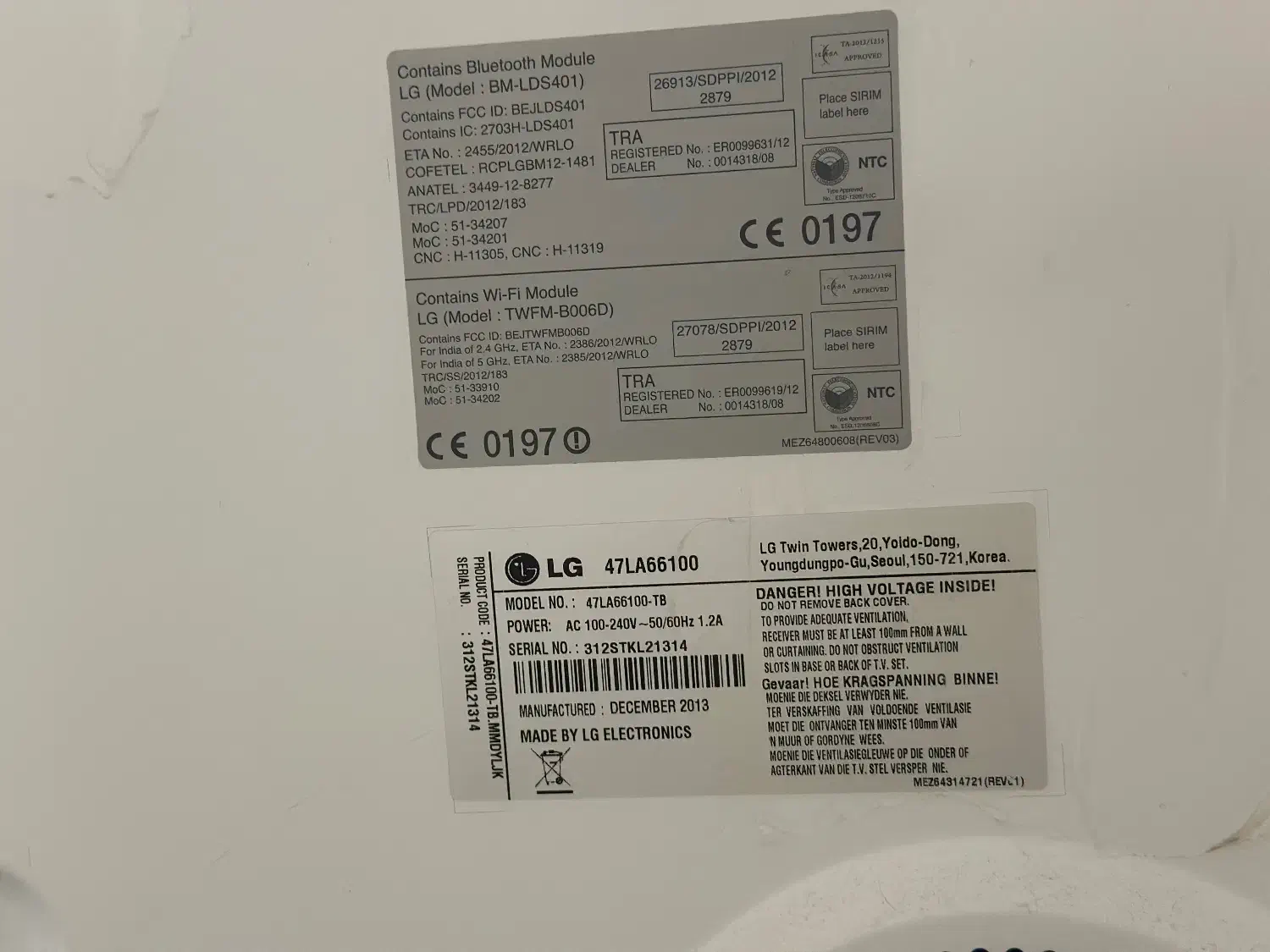 تلویزیون ال جی ۴۷ اینچ|تلویزیون و پروژکتور|اندیشه, شهرک کوثر|دیوار