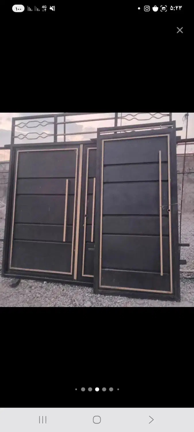 تولیدی درب های باغی ، حیاطی  سه لنگه نفرو ،گاراژی|مصالح و تجهیزات ساختمان|شهریار, شهرک مصطفی خمینی|دیوار