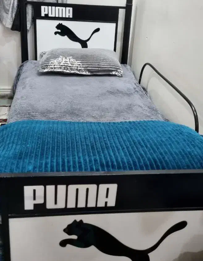 ۲ عدد تخت تک نفره و زیر چوبی|تخت و سرویس خواب|اهواز, فدک|دیوار