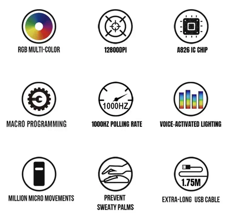 موس گیمینگ|قطعات و لوازم جانبی رایانه|پاکدشت, پاکدشت (مامازند)|دیوار