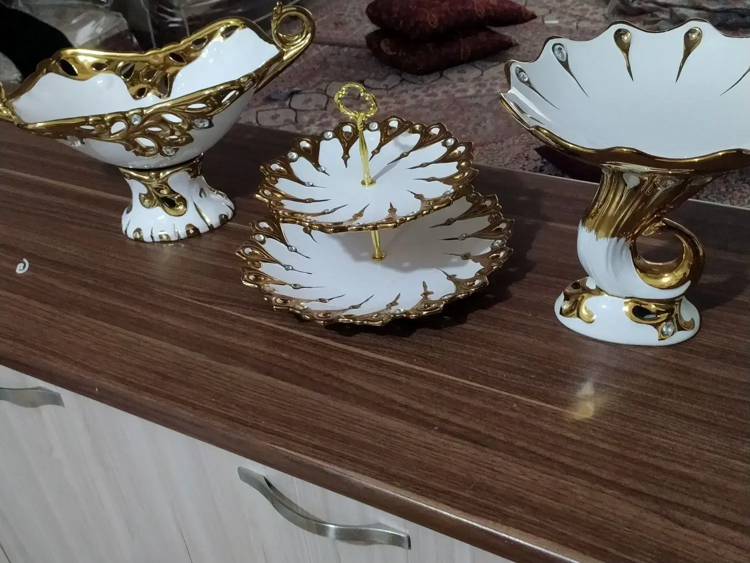 ست پذیرایی سالم در حد نو|ظروف سرو و پذیرایی|اصفهان, جوزدان الیادران|دیوار