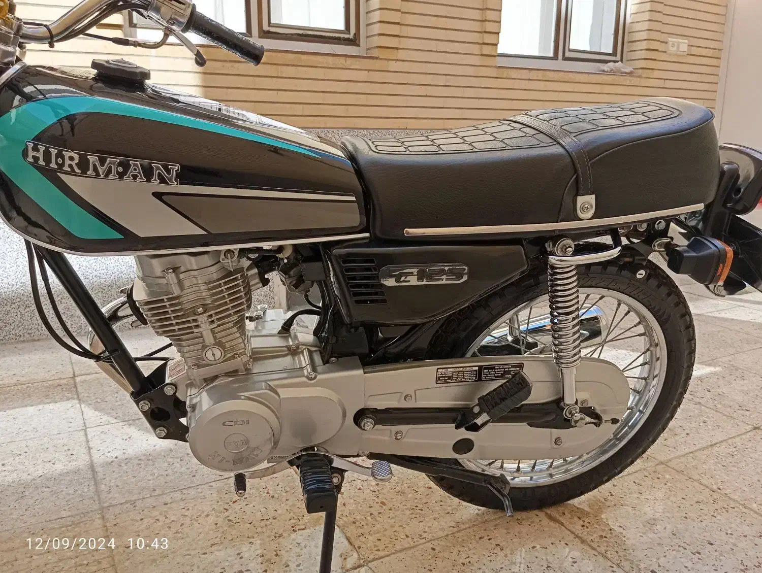 موتور ۱۲۵ هیرمند|موتورسیکلت|شهرضا, |دیوار