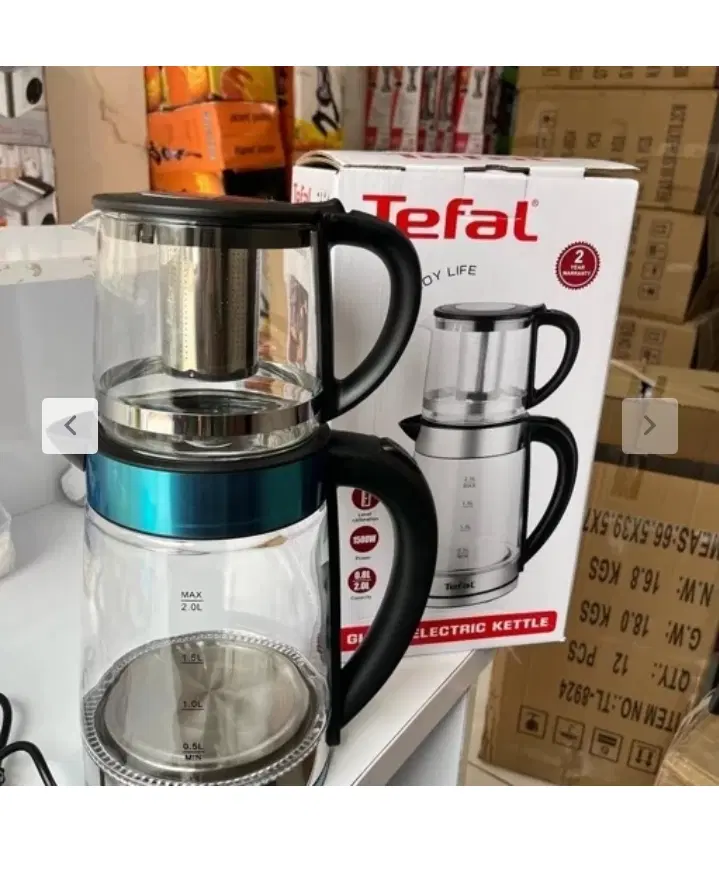 چای ساز برقی تفال و بوش ( روهمی پیرکس ) قوری|سماور، چایساز، قهوهساز|تهران, ستارخان|دیوار