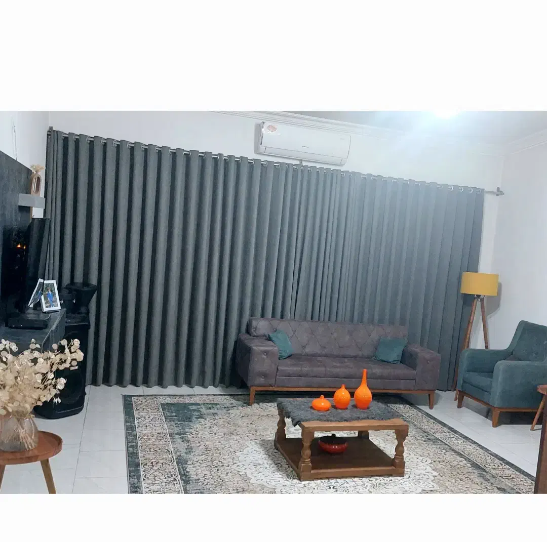 پرده پانچ با کیفیت پارچه خیلی خوب|پرده، رانر، رومیزی|چالوس, |دیوار