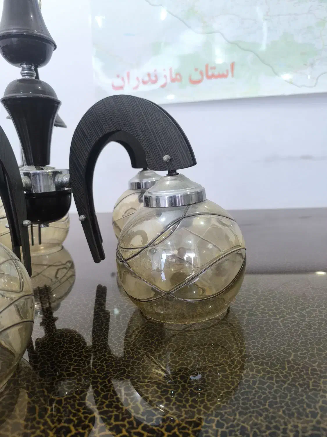لوستر|لوستر و چراغ آویز|نور, |دیوار