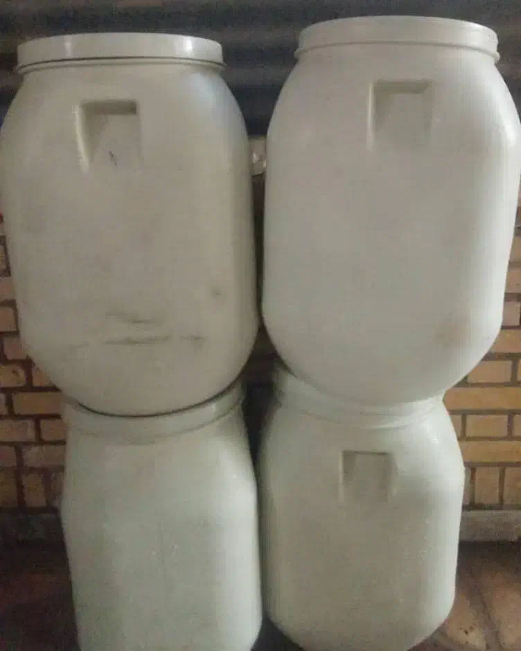 بشکه|ظروف نگهدارنده، پلاستیکی، یک‌بارمصرف|برازجان, |دیوار