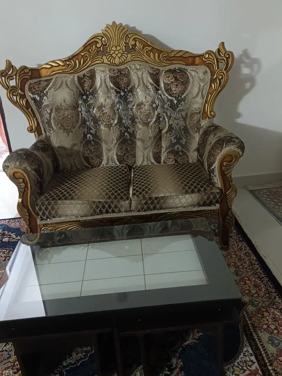 مبل هفت نفره سلطنتی|مبلمان خانگی و میز عسلی|خرمدره, |دیوار