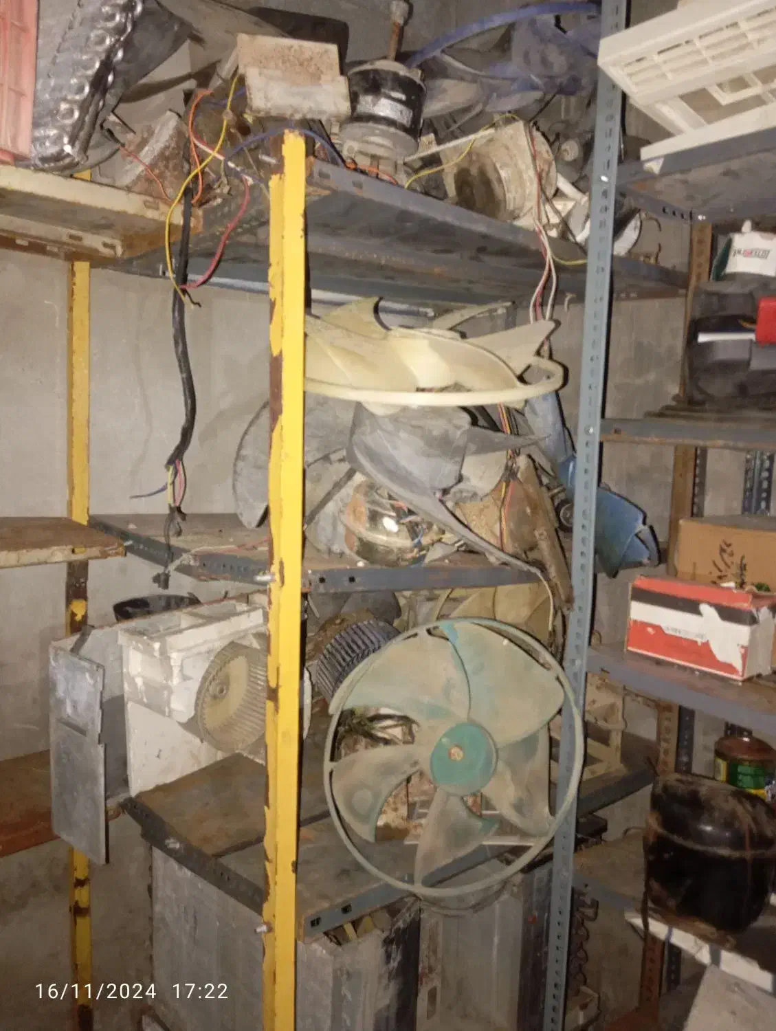 خ.کولرگازی موتور سوخته.اوراقی.قیمت بالا|کولر گازی و فنکوئل|چابهار, |دیوار