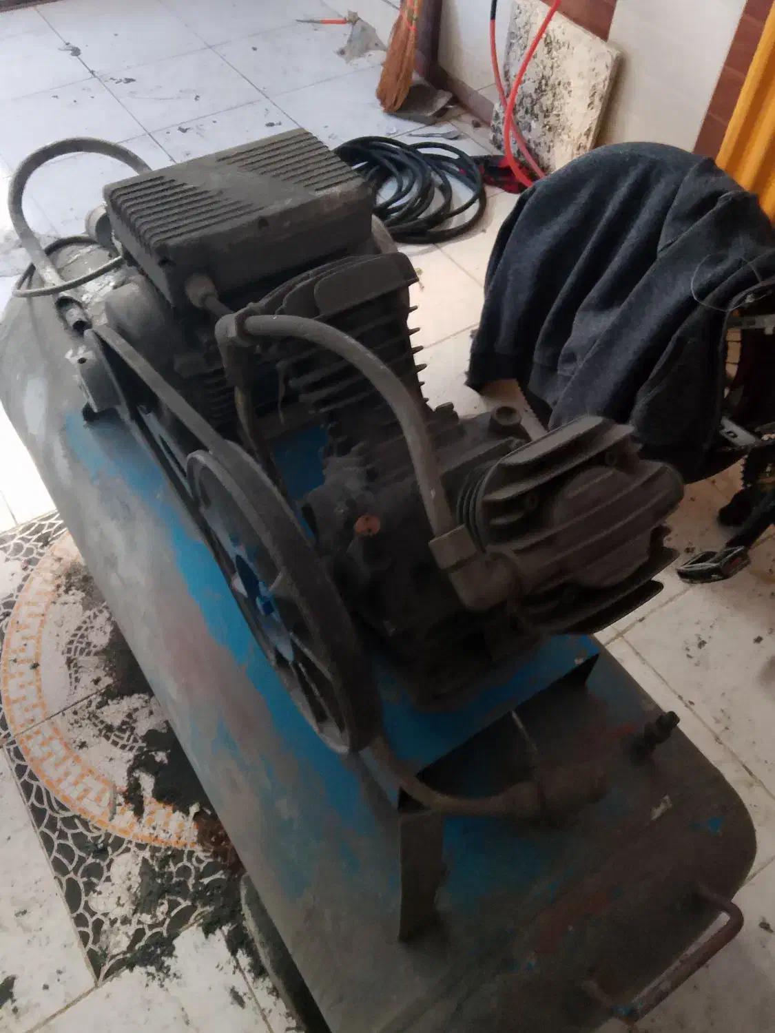 پمپ با15متر شیلنگ پرس شده|ابزارآلات|اهر, |دیوار