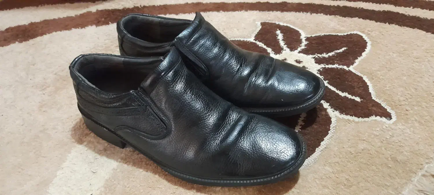 کفش اداری مجلسی چرم خالص|کیف، کفش، کمربند|اهواز, ملاشیه|دیوار
