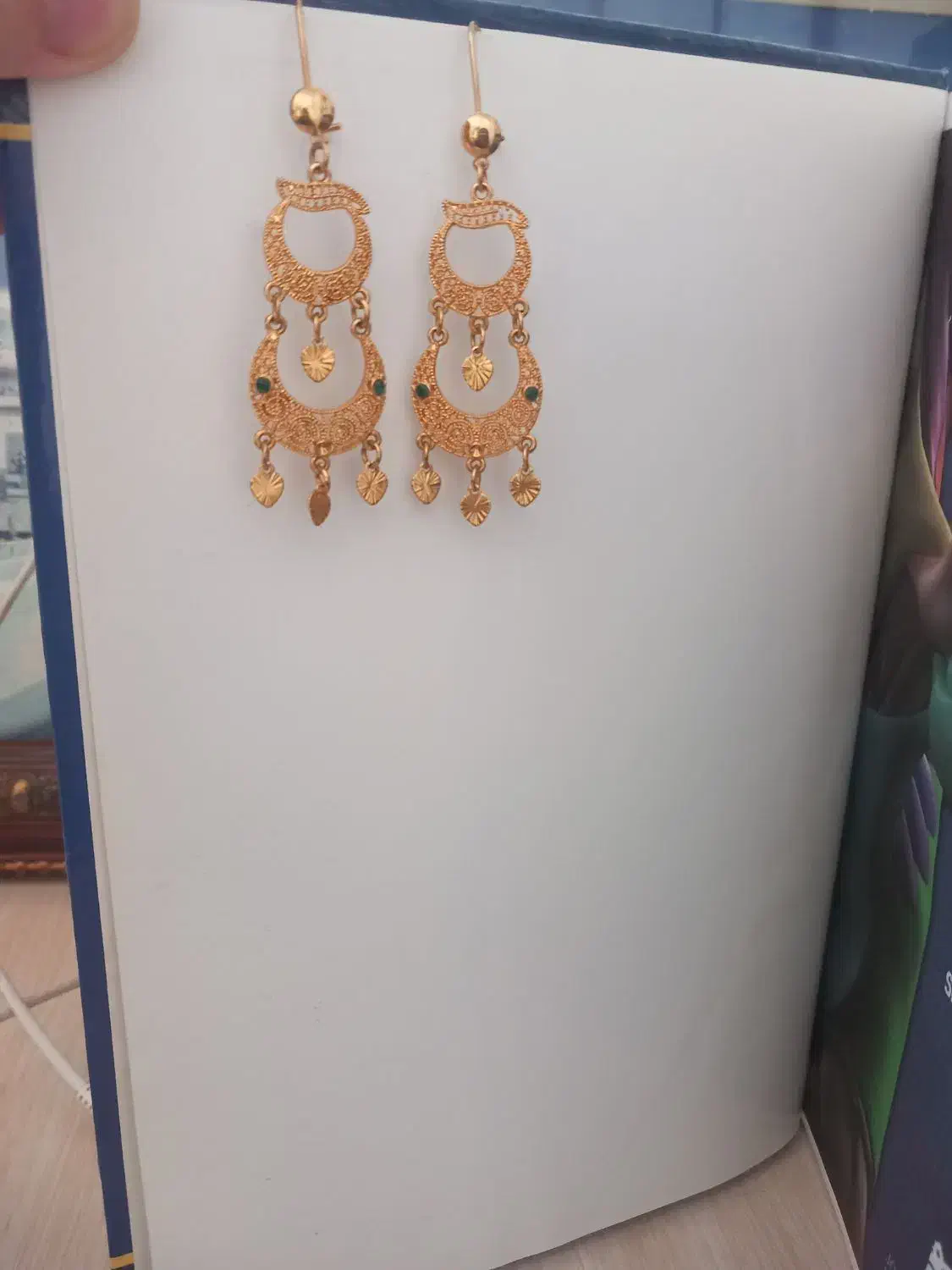 گوشواره رنگ ثابت خلیجی|بدلیجات|کرمانشاه, |دیوار