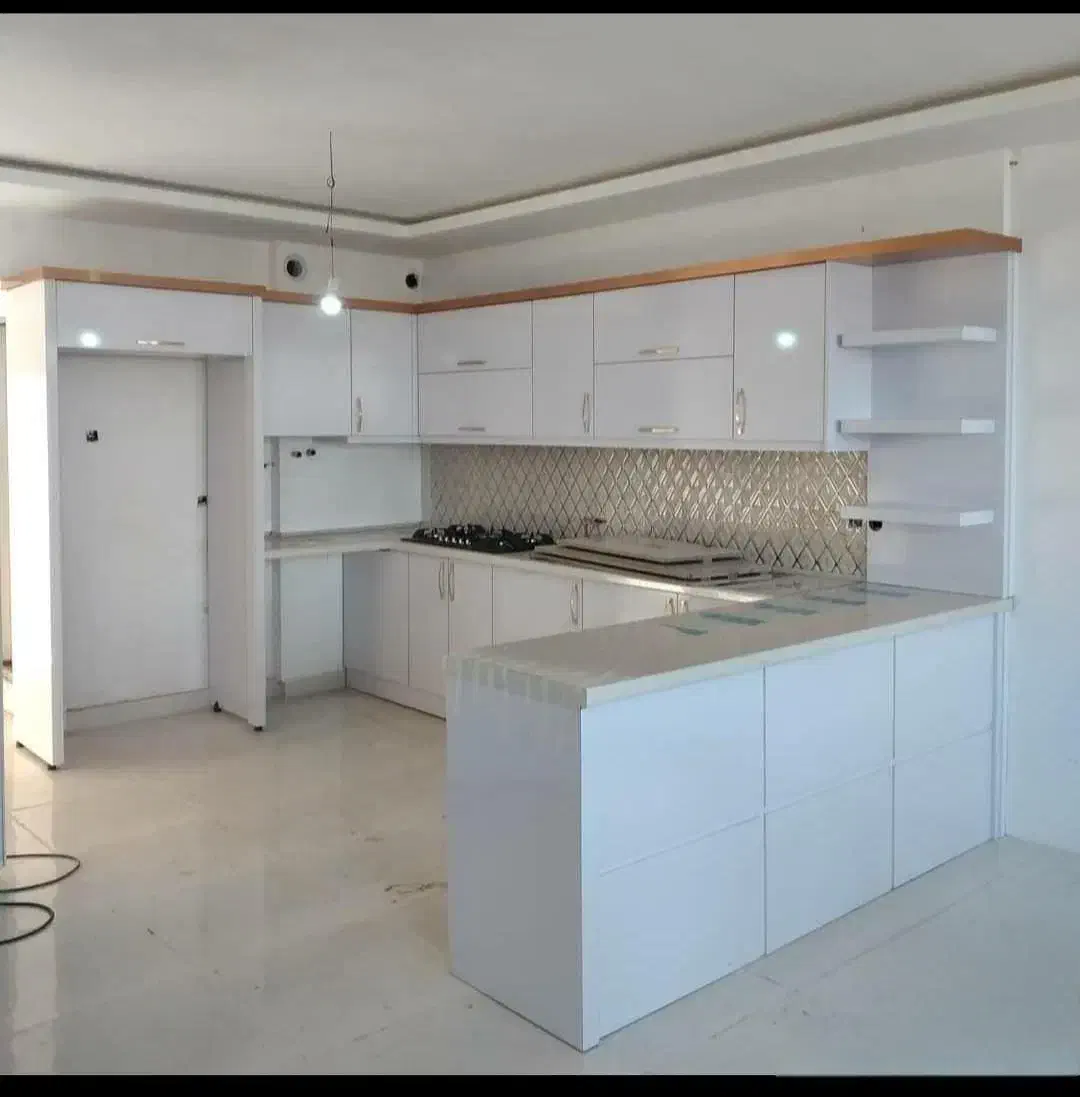 MDF کابینت نوین چوب باباکس ویترینــی|مصالح و تجهیزات ساختمان|زنجان, |دیوار