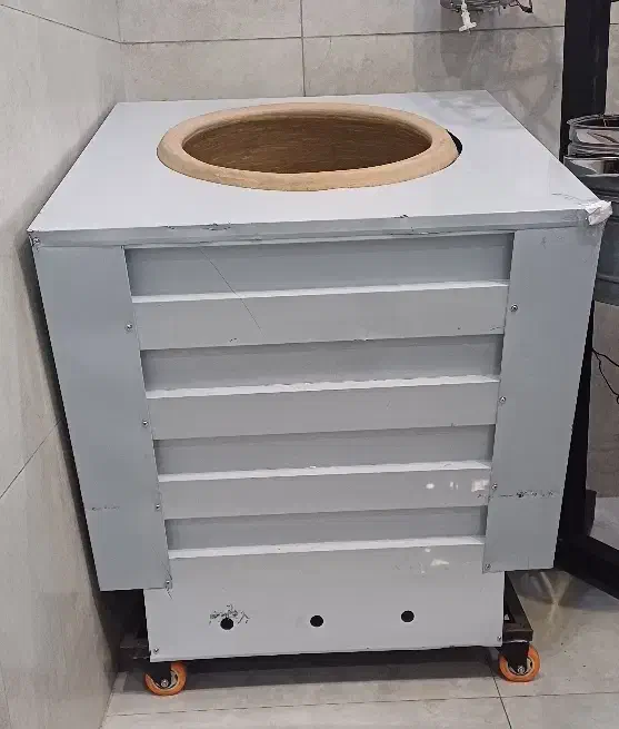 تنورگلی حرارت دیده تنور بدنه استیل مگات گلی zm90|اجاق گاز و لوازم برقی پخت‌وپز|گرگان, |دیوار