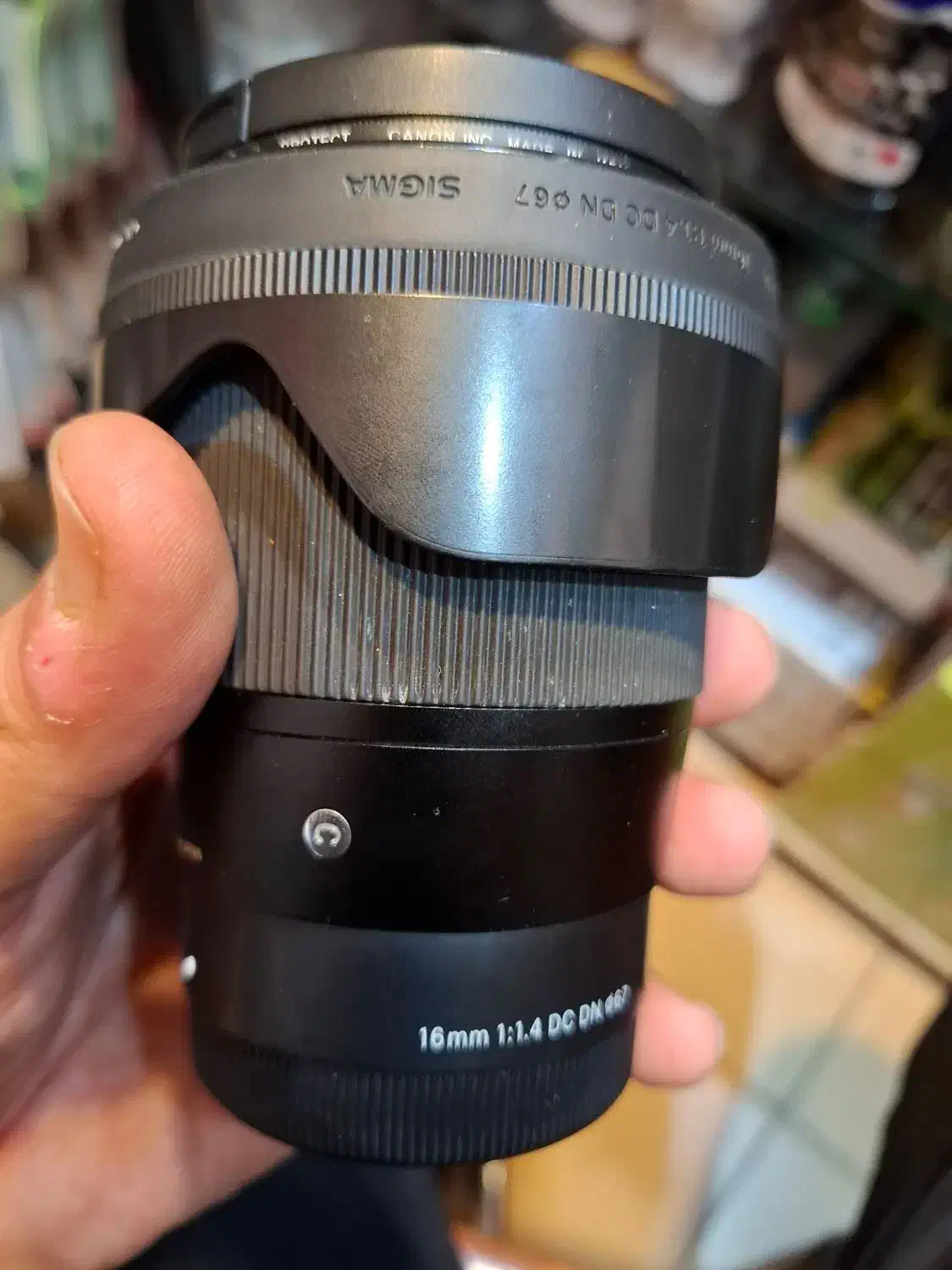 لنز سیگما 16mm Dc DN f1/4|دوربین عکاسی و فیلمبرداری|نهاوند, |دیوار