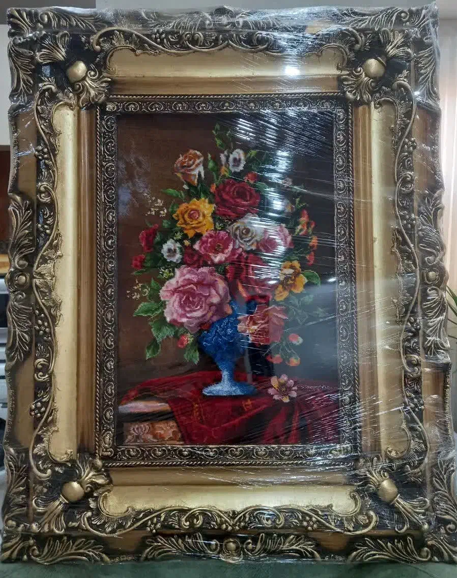 تعدادی تابلو فرش دستباف نو و  استفاده نشده|تابلو فرش|قم, سعادتی|دیوار