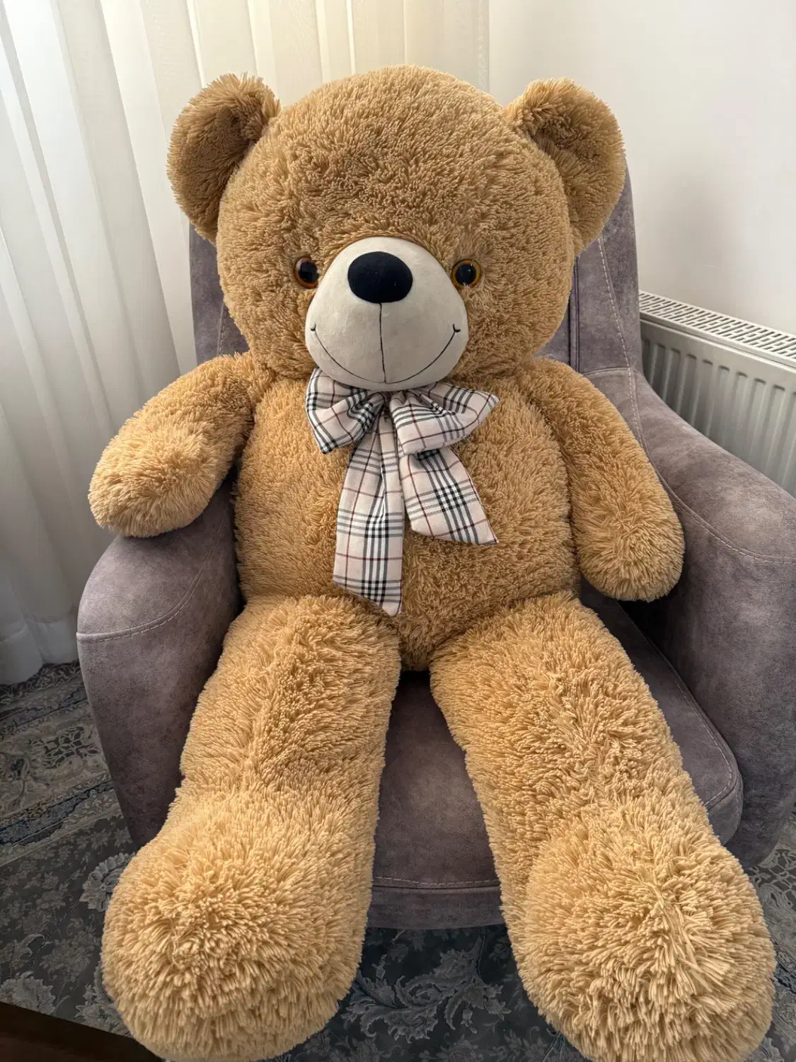 عروسک خرسی بزرگ|اسباب‌بازی بچه|قم, هنرستان|دیوار