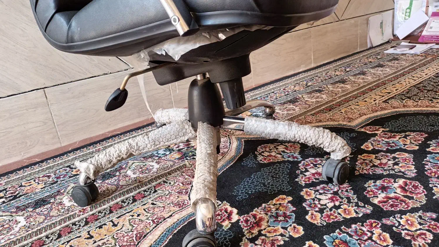 صندلی چرخدار مدیریتی چرم نو نو|مبلمان اداری|اهواز, لشکرآباد|دیوار