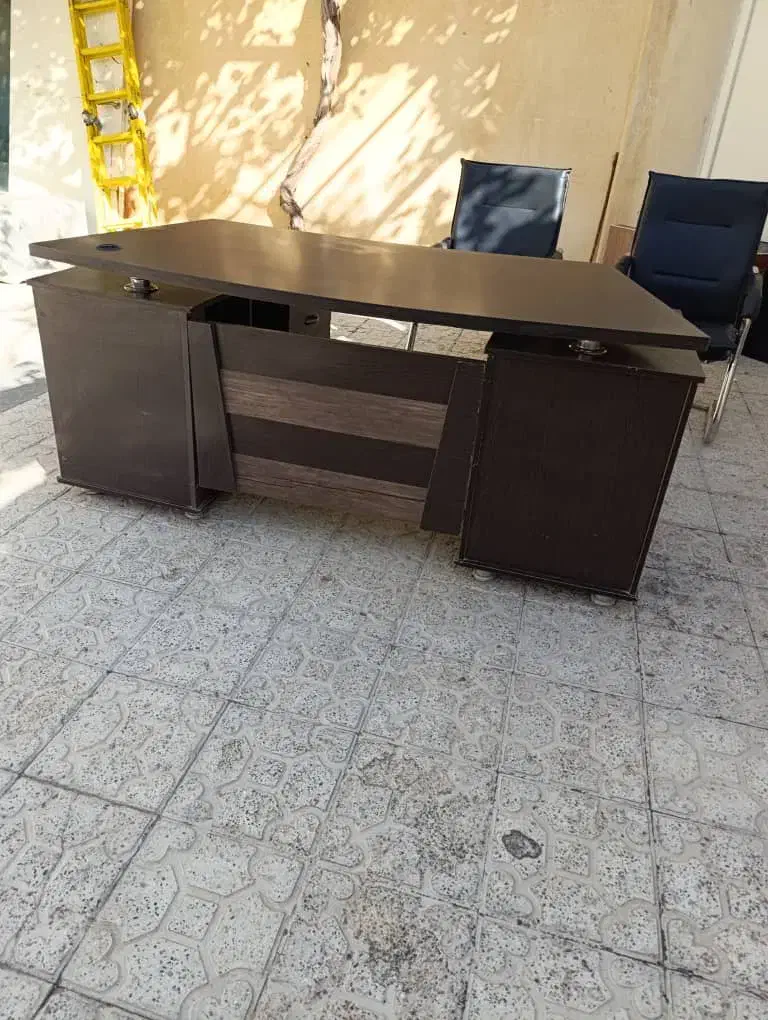 میز ریاست mdf|مبلمان اداری|ارزوئیه, |دیوار