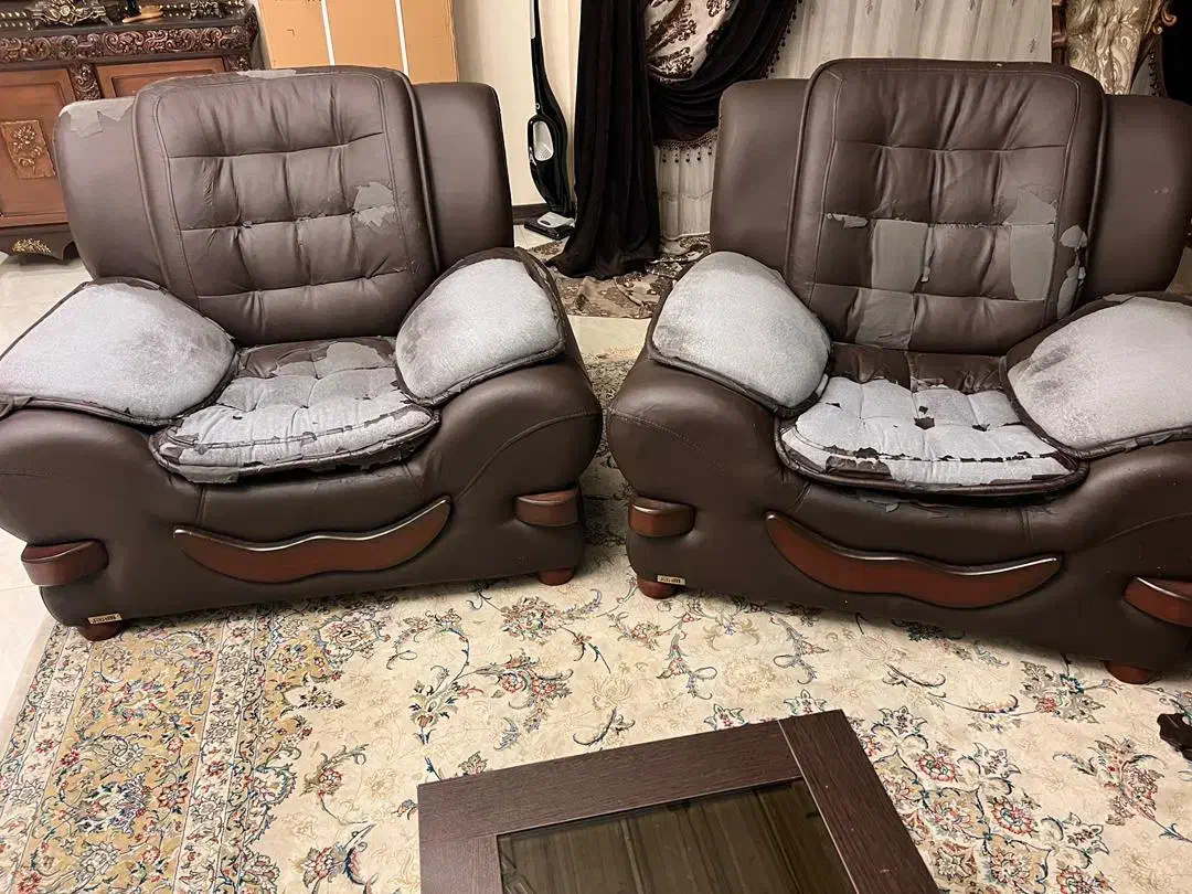 مبل راحتی ۷ نفره|مبلمان خانگی و میز عسلی|تهران, قیام|دیوار