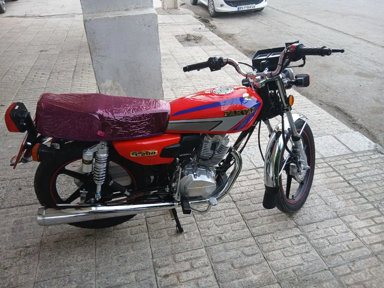 پرواز ۲۰۰مدل ۱۴۰۴ با شرایط قسطی بدون سود|موتورسیکلت|میناب, |دیوار