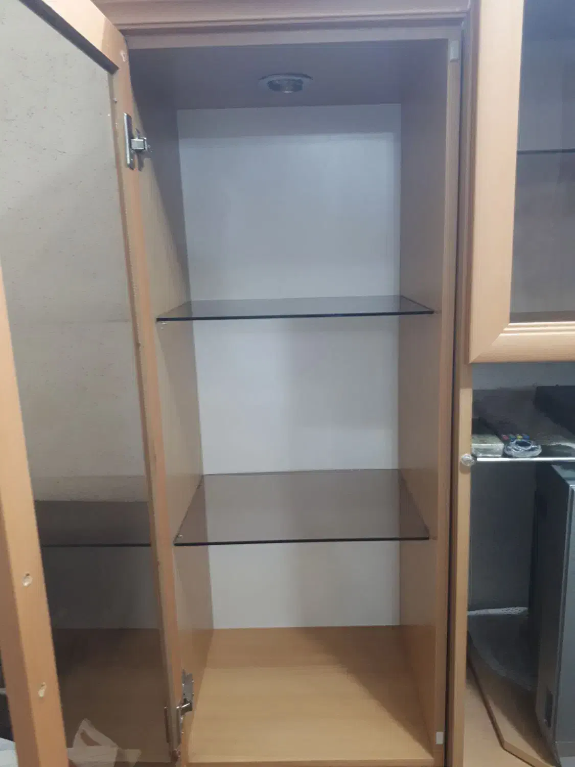 کمد سه تیکه وسط جای تلویزیون|بوفه، ویترین، کنسول|لار, |دیوار