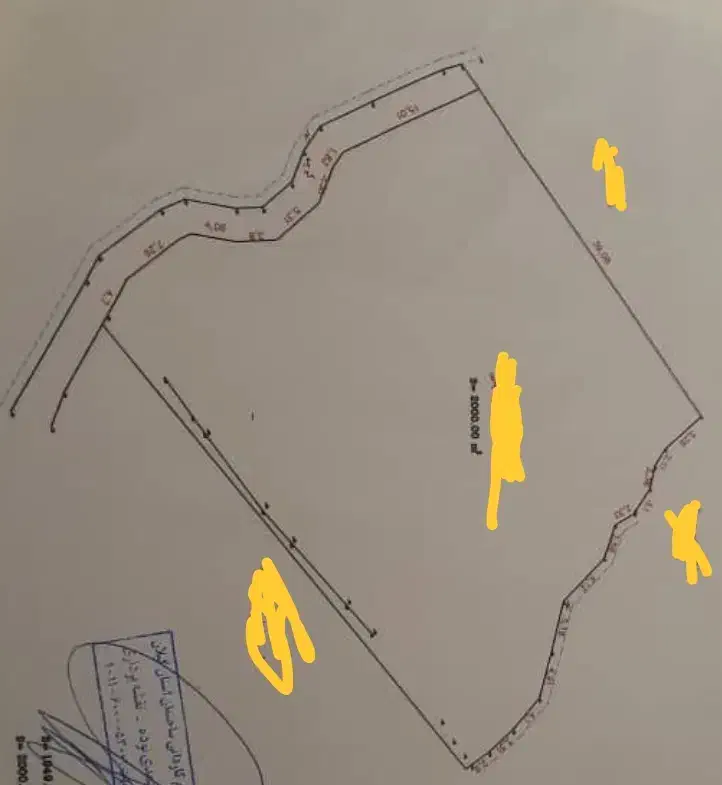 فروش،زمین به متراژ ۲۰۰۰متر|فروش زمین و ملک کلنگی|سنگر, |دیوار