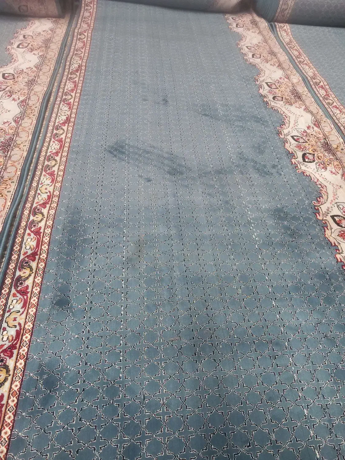 کناره عرض یک ونیم|فرش|آران و بیدگل, |دیوار