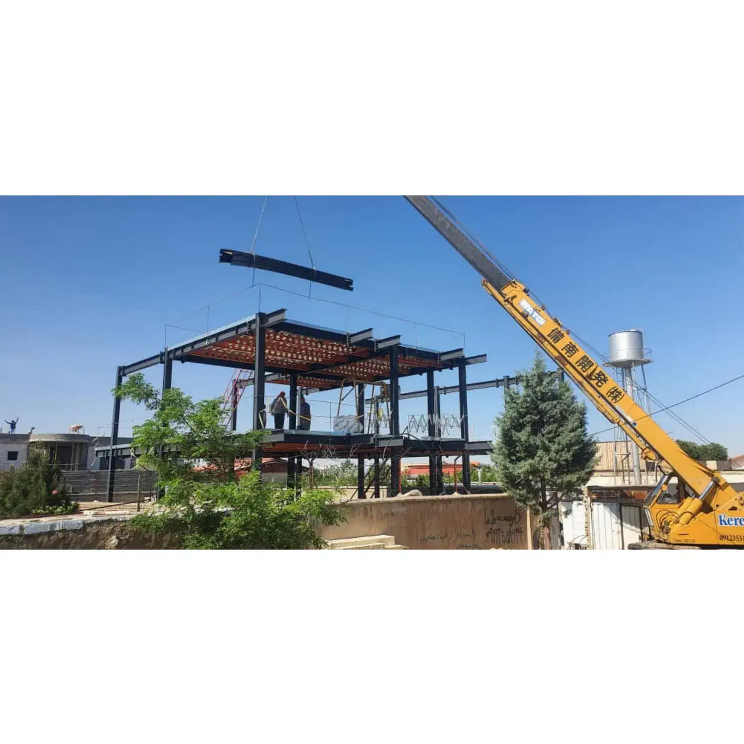 جوشکاری اسکلت و سازه های فلزی (مسکونی،تجاری،صنعتی)|خدمات پیشه و مهارت|صفادشت, |دیوار